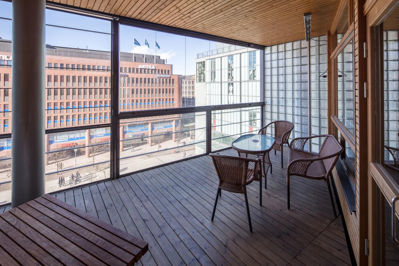 City Center Park View Studio With Sauna And Balcony Lägenhet Helsingfors Exteriör bild